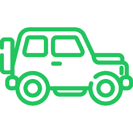 green off-road truck